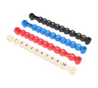 GALPADA Compteur de Score pour Football de Table 4pcs en Plastique Portable Chiffres Visibles, pour Parties la Maison ou Entre Passionnés