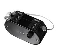 GALPADA Compteur Manuel Double à Cliquet, Noir, Petit Format, Double Comptage Mécanique, pour Suivi des Scores en Golf et Baseball, Adapté aux Entraînements Sportifs Couleur Aléatoire