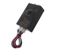 GALPADA Convertisseur Audio RCA pour Voiture 2 Canaux Sortie Ligne Stéréo avec Fonction de Délai Adaptateur Compatible Amplificateur et Caisson de Basses, Utilisation Autoradio