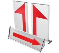 GALPADA Convertisseur de Service Basketball en Alliage d'Aluminium Léger Lot de 3 Panneaux d'Arbitrage pour Compétition Sportive Tableau de Conversion Flèche Directionnelle pour Arbitre