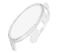 GALPADA Coque de Protection pour Montre Gen The Hr Transparente avec Double Rangée de Strass et Résistante Aux Rayures Accessoire Élégant pour Montre Connectée Homme
