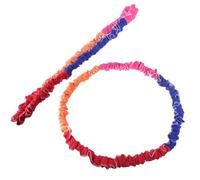 GALPADA Corde Élastique de 2 Mètres pour Entraînement Sensoriel et Coopération en Extérieur, Jeu de Motricité Hélices Sud-est Nord-Ouest, Matériau Double Tuyau et Tissu Couleur Aléatoire