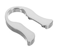 GALPADA Coupe-Capsule à Vin Manuel en Acier Inoxydable Argenté 1 Pièce Découpe Pratique de Papier Aluminium pour Bouteilles de Vin Accessoire Ouvre-Bouteille Ergonomique Usage