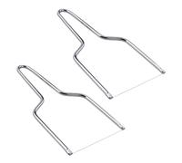 GALPADA Coupe-fromage en Acier Inoxydable 5 Pcs Multi-fonction Facile à Organiser pour Hôtel et Restaurant Ustensile Cuisine Pratique Argenté