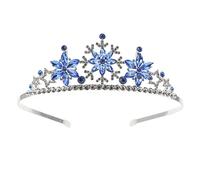GALPADA Couronne De Flocons De Neige Garçon Et Filles Petit Taille Coiffe D'anniversaire Accessoire Photo Présent Fête