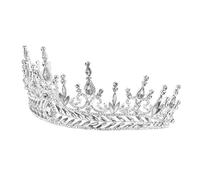 GALPADA Couronne de Mariage Baroque Diadème Nuptial Élégant Accessoire Coiffure Femme pour Fête et Cérémonie