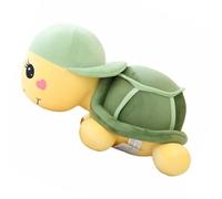 GALPADA Coussin Décoratif Fonction Support Dorsal Confortable Tortue en Peluche Verte Adorable et Design Unique pour Salon et Chambre
