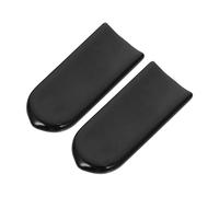 GALPADA Coussinets Repose-pouce Confortable Lot de 2 en Caoutchouc Noir Design Ergonomique Facile à Installer pour Saxophone pour Saxophone Alto Ténor Soprano