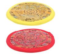 GALPADA Coussins pour Bols Sonores Bouddhistes 2pcs en Tissu Coton Portable Léger pour Contemplation et Rituels Simples