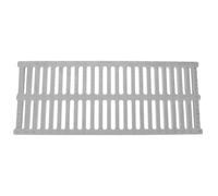 GALPADA Couvercle de Caniveau en Polymère Blanc 50,8 X 20,3 CM Grille Antidérapante pour Drainage Extérieur, Usage Commercial pour Cour, Piscine et Champ de Légumes Résistant aux Eaux