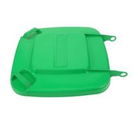 GALPADA Couvercle de Poubelle Extérieure Basculant 50 L en Plastique Vert Anti-Uv Étanche Anti-Odeurs pour Jardin et Maison Remplacement Facile pour Conteneur de Recyclage Résistant aux
