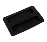 GALPADA Couvercle de Protection en Silicone pour Grille Domestique, Housse Anti-poussière Noire, Compatible Machine à Automatique, Accessoire la Cuisine Pratique, Protection Hygiénique