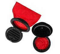 GALPADA Couvercle Étanche Rond 20 CM pour Trappe de Kayak et Bateau Lot de 2 Pièces Panneau de Pont Marin Résistant en Polymère avec Joint D’Étanchéité Accessoire de Rangement pour