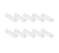 GALPADA Couvercles à Paille en Verre 10pcs Housses Anti-poussière pour Pailles Réutilisables, Fixation sans Perçage, Protège Boisson et Maintient Fraîcheur