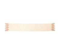 GALPADA Couverture de Piano à Queue en Tissu Doux Or Broderie Fleurie, Protection Intégrale Anti-poussière pour Clavier D'instruments de Musique, Design Élégant et Minimaliste