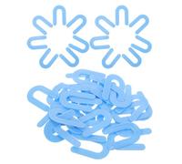 GALPADA Croisillons pour Joints de Carrelage U Forme Fer à Cheval Plastique Bleu 1/16 Pouce 100 Pièces Outils Autonivelants pour Pose Sols de Piscine et Carrelage
