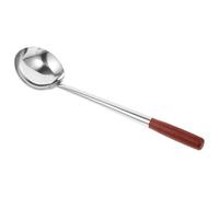 GALPADA Cuillère à Soupe Acier Inoxydable avec Manche Louche de Cuisine Longue pour Service de Riz et Soupe Ustensile Réutilisable Multifonction pour Maison et Restaurant