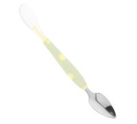 GALPADA Cuillère Silicone Double Usage Fruit et Purée Accessoire Pratique pour Repas et Sevrage Durable et Douce pour Style Aléatoire