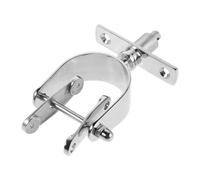 GALPADA Dame de Nage Marine 50mm Aluminium Acier Inoxydable Montage Latéral | Réglage Rapide de L’angle, Maintien Stable Rame, pour Bateaux Gonflables et Sorties en Mer
