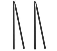 GALPADA de Batterie Prise Confortable et Solide 4pcs en Fibre de Carbone Noires pour Répétition et Performance Scène
