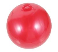 GALPADA de Boxe à Eau PVC pour Entraînement à Balle de Réaction pour Renforcement Musculaire et Détente de Suspendu Rouge Balle Injection Polyvalente