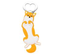 GALPADA Décapsuleur Bière Magnétique en Métal Forme Chien Adorable Aimant Réfrigérateur Ergonomique pour Voyage et Club