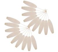 GALPADA Découpages Planche Surf Bois 30 Pièces Ornements Suspendus pour Projets Créatifs Garçon et Filles Décoration Murale Nautique d'Été