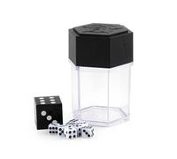 GALPADA Dés à Jouer en Plastique 1pc Effets Visuels et Tour de Magie pour Fête et Jeu Entre Amis Garçon et Filles