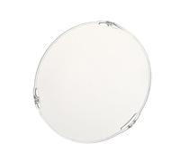 GALPADA Diffuseur de Lumière Doux pour Lampe Photo, Abat-Jour Blanc Mat en Verre Résistant, Accessoire D’Éclairage pour Studio Photo, Portrait et Vidéo, Portable et Léger, Compatible