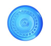GALPADA Disque Jouet pour Chien Résistant la Morsure Souple en Silicone Bleu Moyen, Jeu D'extérieur pour Entraînement, pour Chiens Moyens et Grands Golden Retriever