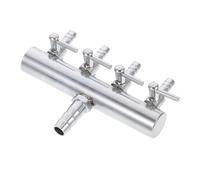 GALPADA Distributeur Air pour Aquarium Acier Inoxydable Voies Levier de Contrôle du Débit pour Pompe à Air Raccord Réglable pour Tubulure