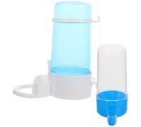 GALPADA Distributeur d'eau et Nourriture 2 Pièces en Plastique Solide Distributeur Automatique pour Poulets pour Exploitation Avicole et Usage Domestique