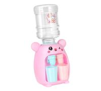 GALPADA Distributeur d'eau pour Garçon Et Filles, Jouet Électroménager Mini en Plastique Rose, Double Sortie, Jouet Éducatif pour Tout-Petits, Simulation D'appareil Électroménager, Maison Bureau