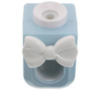 GALPADA Distributeur Mural de Dentifrice en Plastique Presse-dentifrice de Nœud Élégant, pour Salle de Bain Compacte, Évite le Gaspillage et Favorise L'autonomie des Garçon et Filles