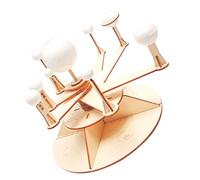 GALPADA DIY Système Solaire Bois Spatial Educatif Kit Astronomie pour Garçon Fille Cadeau Créatif Apprentissage Scientifique