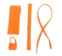 GALPADA Doll Clothing Traditional Chinese Monk Style Outfit for Plush Dolls Replaceable Miniature Monk Garment for Stuffed Animals and Cosplay