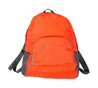 GALPADA Dos Étanche Pliable et Léger, à Dos pour L'école, Nylon, Orange, Bretelles Confortables, Design Compact, pour Hommes et Femmes, Outdoor et Déplacements Quotidiens