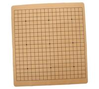 GALPADA Échiquier Pliant Double Face Suédine pour Jeu Chinois Xiangqi et Go Plateau de Jeu Pratique pour Étudiants et Adultes Design Élégant
