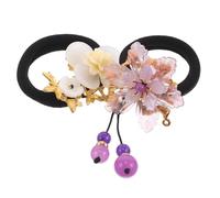 GALPADA Élastiques à Cheveux pour Cheveux Épais Vintage 2pcs Hanfu Haute Élasticité et Doux pour Occasions Spéciales et Fêtes