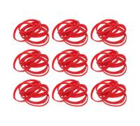 GALPADA Élastiques en Caoutchouc Rouges 500g pour Fournitures de Bureau, Solides et Fiables, Bandes Élastiques Faciles à Identifier pour Cahiers et Projets Scolaires