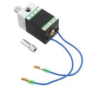 GALPADA Électrovanne de Klaxon Pneumatique Design Économe en Énergie pour Camion et Train 12v 24v en Métal Argenté Compatible Universellement pour Usage Quotidien et Véhicules