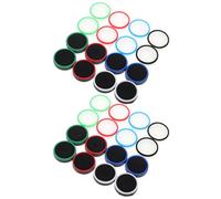 GALPADA Embouts de Joystick Antidérapants en Silicone Phosphorescents 32 Pièces pour Manette de Jeu Grips Confort Ergonomique Multicolores Protections Solides pour Sessions de Jeu