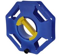 GALPADA Enrouleur de Câble Manuel en Plastique Bleu Support de Câble Électrique Portable Organisateur de Rallonge pour Garage et Atelier Bobine Compacte pour Gestion et Rangement