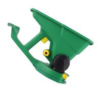 GALPADA Épandeur de Semences Manuel Portable en Plastique Vert Manivelle pour Jardinage et Fertilisation des Cultures, Outil de Semis Facile à Utiliser