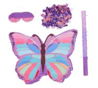 GALPADA et Utilisation Interactive Fille pour Fête D'anniversaire avec Bâton, Papier Coloré, Design Unique pour Fête Thème