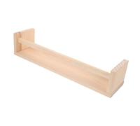 GALPADA Étagère Murale Flottante Naturel Rangement Polyvalent pour Chambre Salle de Bain et Entrée Décoration Murale Simple et Pratique