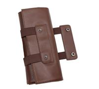 GALPADA Étui à Ciseaux de Coiffeur en Cuir PU Léger Paquet de Rangement Compact pour Outils de Coiffure Professionnels Pochette Pratique et Solide pour Voyages et Couleur Aléatoire