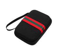 GALPADA Étui de Rangement Portable pour Lecteur de Glycémie avec Protection Renforcée Pochette de Voyage pour Glucomètre et Accessoires Diabétiques Organisateur Compact Noir