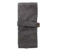 GALPADA Étui de Transport pour Montre en Canvas, Rouleau Organisateur | Rangement à Enrouler, Fermeture par Lien et Bouton, Contient Jusqu’à Cinq Montres, pour Voyage