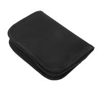 GALPADA Étui Portable Noir pour Glucomètre Rangement Compact Polyester Épais Organisateur de Fournitures Diabète pour Voyage et Usage Quotidien
